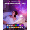 Waterproof Ocean Wave Shower Lamp