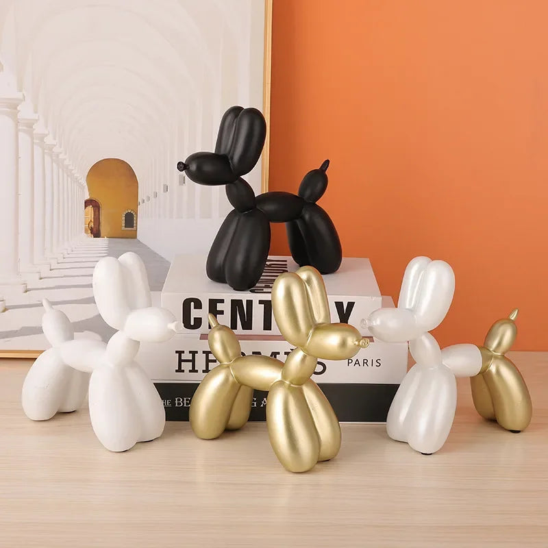 Minimalist Balloon Dog Shaped Ornament for Home Decor