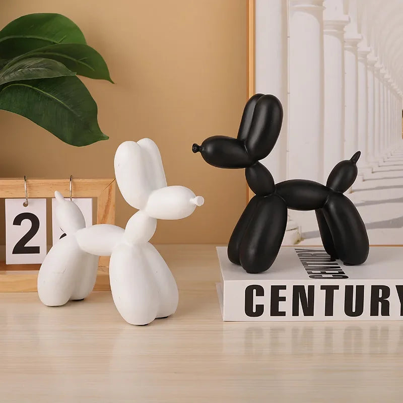 Minimalist Balloon Dog Shaped Ornament for Home Decor