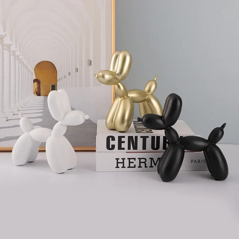 Minimalist Balloon Dog Shaped Ornament for Home Decor