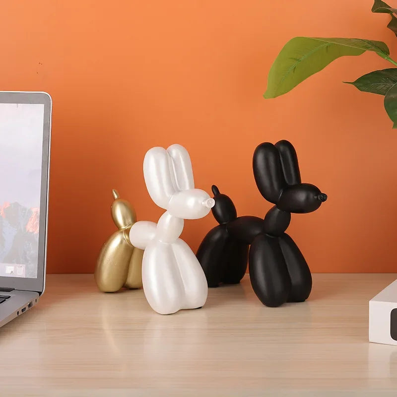Minimalist Balloon Dog Shaped Ornament for Home Decor