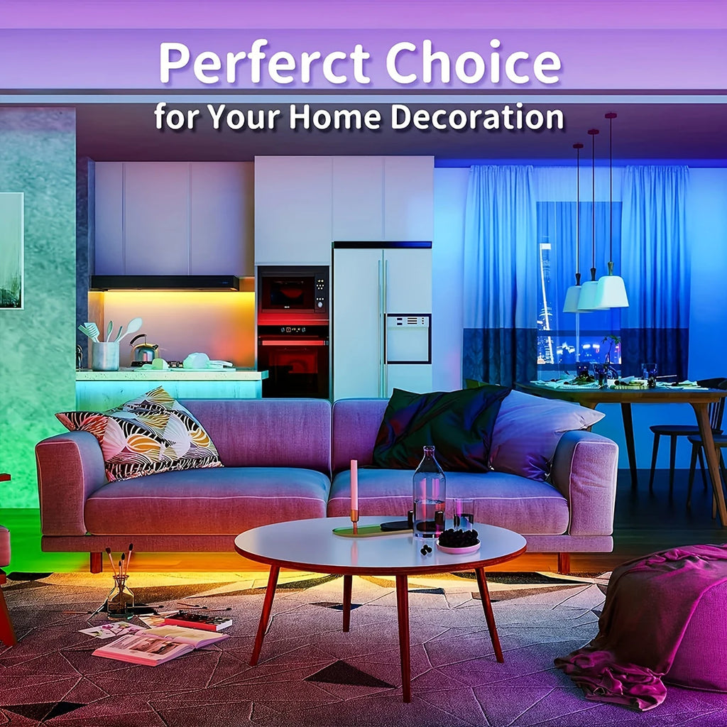 Led Strip Lights with 44 Key Remote Control 1m 5m 10m 20m RGB Tape Led Wall Room