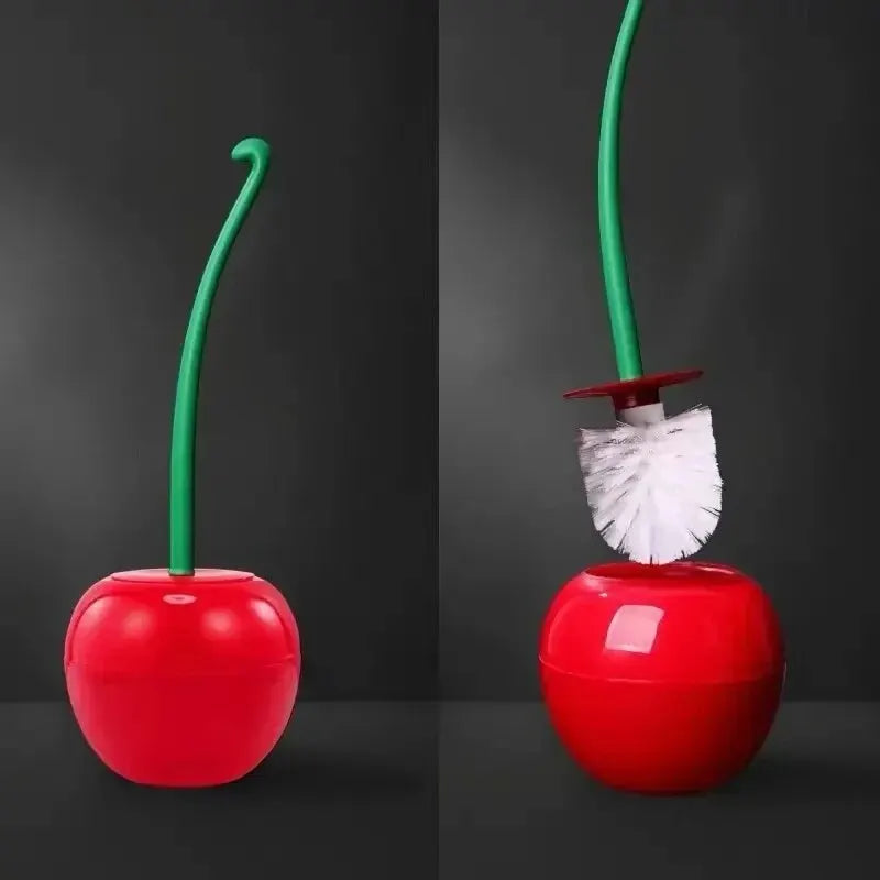 1pc Cherry Shaped Toilet Brush Holder
